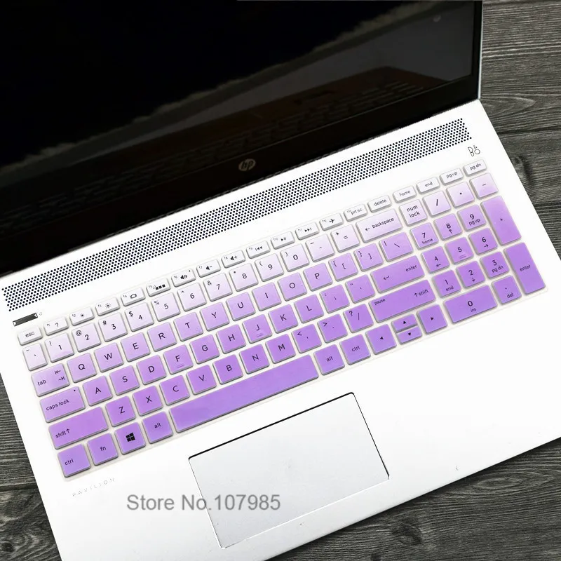 Gradualpurple Защитная крышка для клавиатуры ноутбука 17,3 дюймов для hp Envy 17 17t Touch ENVY 17M-AE011DX 17M-AE111DX 17-BS010NR 17-BS049DX Gaming - Цвет: Gradualpurple