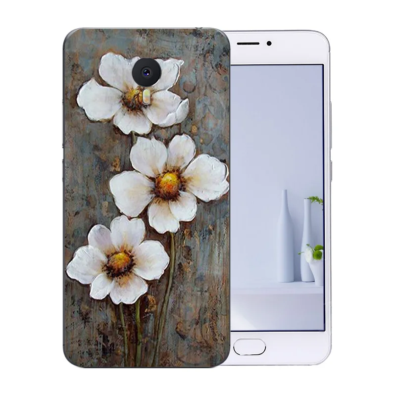 Для Meizu M3 Note чехол Мягкая задняя крышка Ван Гог узор для Blue Charm 3 Чехлы телефона