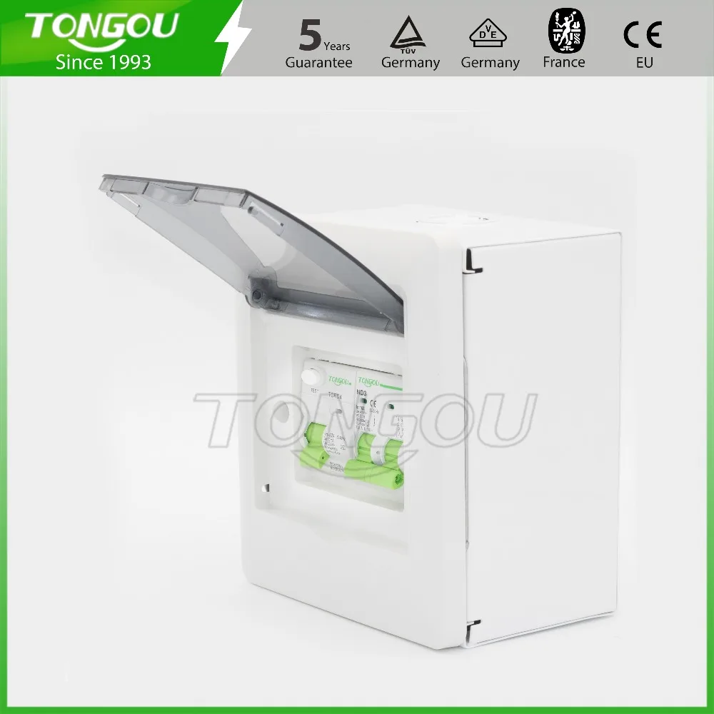 2 4 сторонняя металлическая распределительная коробка потребительский блок 63 А 2P