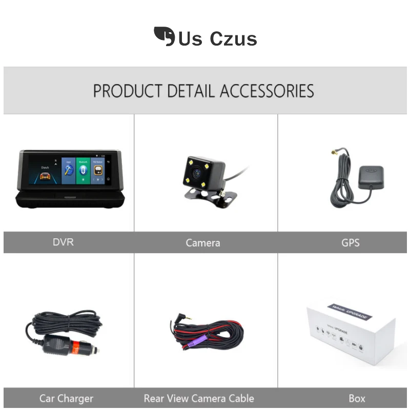 CarDVR wifi gps задняя камера заднего обзора 4G ADAS Android 5 1 FHD 1080 P видеорегистратор ram 1G/rom 16G