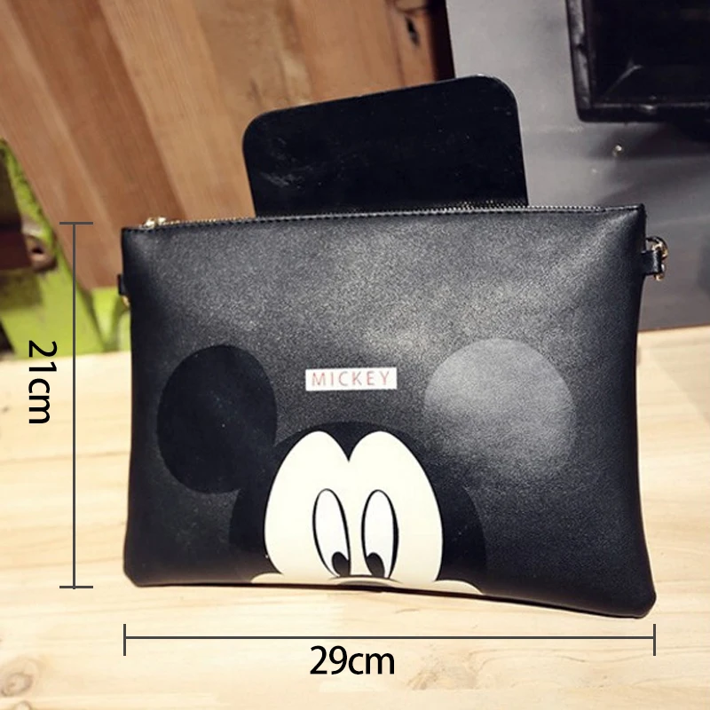 Женская сумка Disney Mickey Minnie сумка-кросбоди из искусственной кожи высокого качества