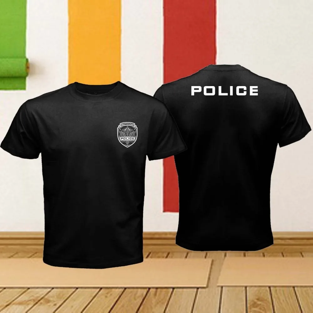 

Gotham City Police Department GCPD Of The Dark Knight Retro Black Men T-shirt 2019 Hot Sales Summer Tops Tees T Shirt