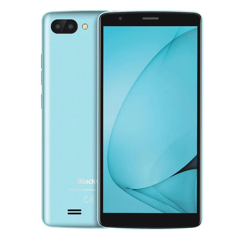 2018 Blackview A20 18: 9 5 дюймов смартфон Android GO двойная задняя Cam Quad core MTK6580 1 ГБ Оперативная