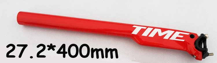 TM glossy red 400A Горный и дорожный 3 K полный углеродного волокна велосипед подседельный штырь черное сиденье для велосипеда MTB велосипед запчасти 27,2/30,8/31,6*350 мм 400 мм - Цвет: TM glossy red 400A