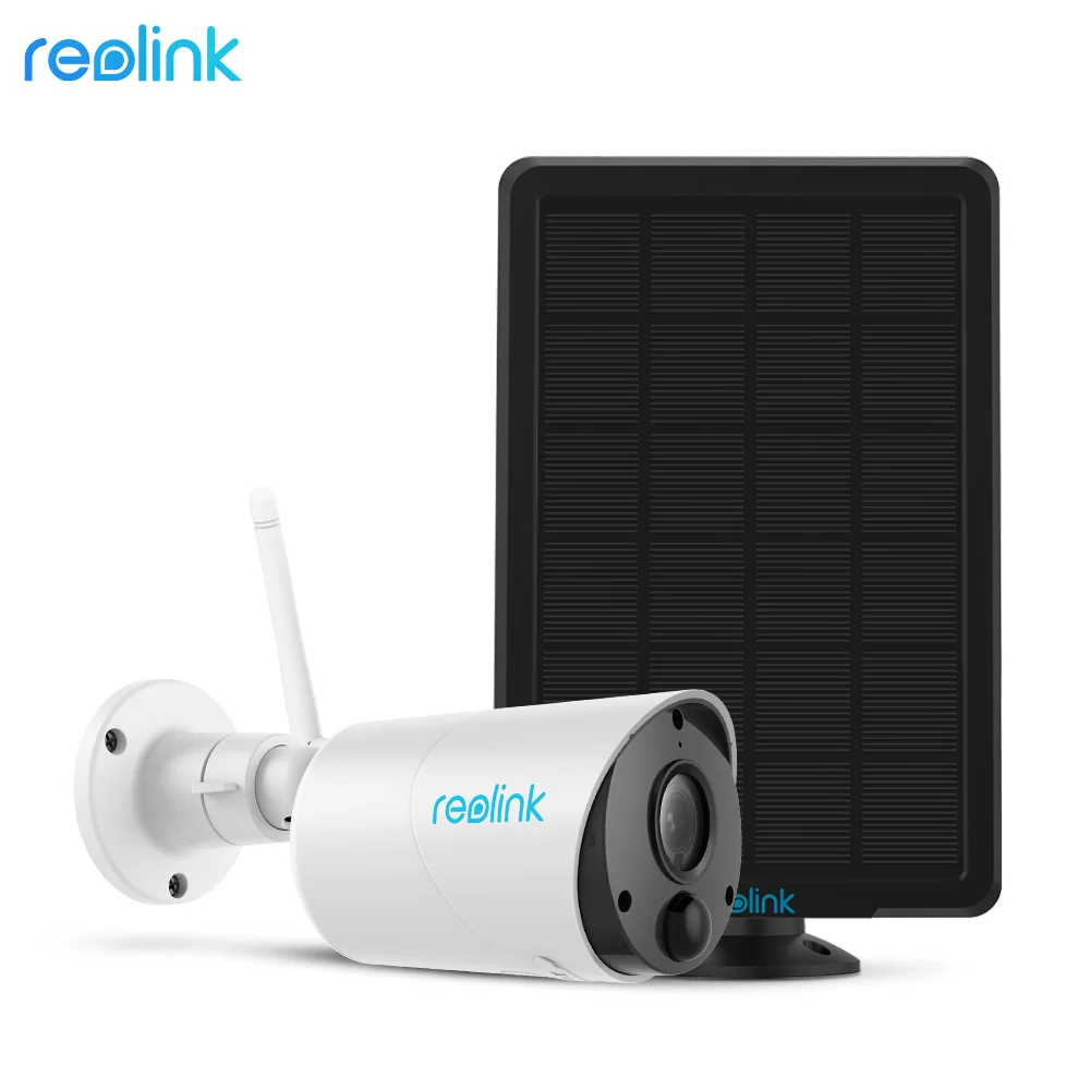 Reolink Full HD 1080P WiFi IP камера Argus Eco и солнечная энергия наружное внутреннее