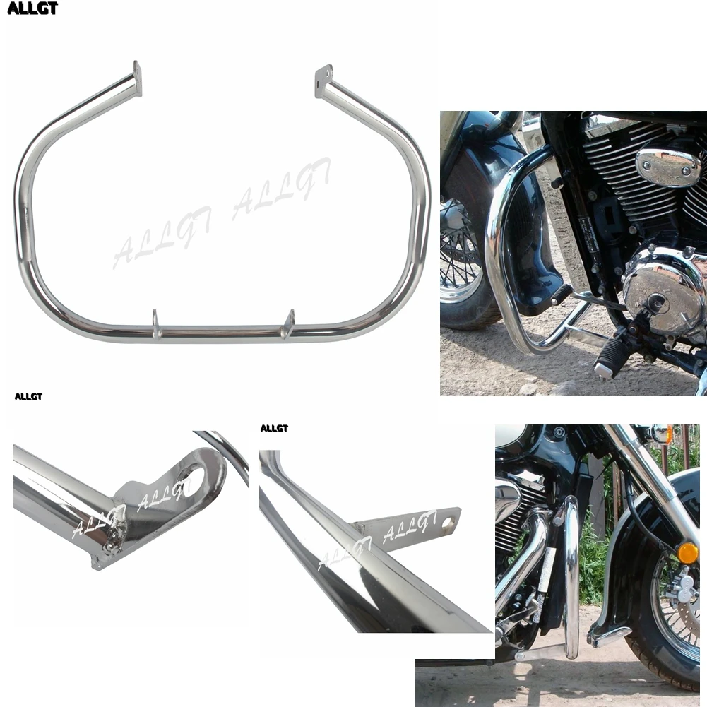 Подходит для SUZUKI VL800 volusion C50 M50 хром защита двигателя Крушение Бар шоссе двигатель бар мотоцикл
