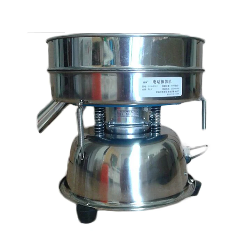 

vibrating electrical machine sieve for powder particles electric sieve stainless steel chinese medicine 220V 50W YCHH0301 1pc