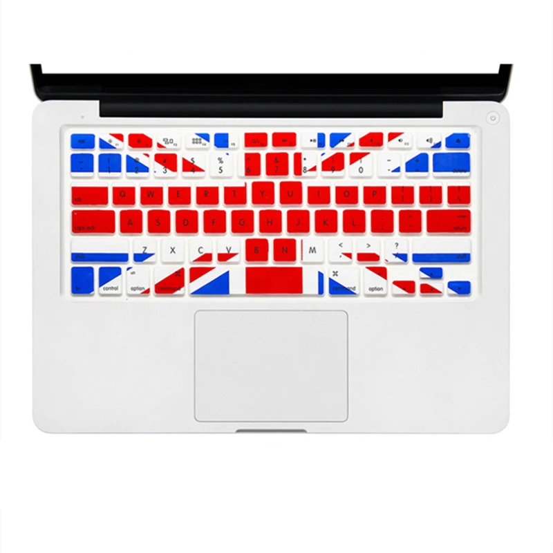 Версия Zimoon для США высокое качество США. CA. AU. UK. Чехол клавиатуры CHN Flag Macbook Air 13