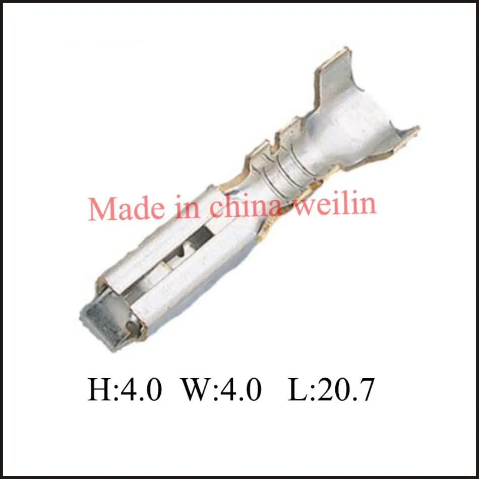 

100PCS Terminal H11 DJ623-E2.8B female Connector plug connectors jacket auto Plug socket female Connector Fuse box