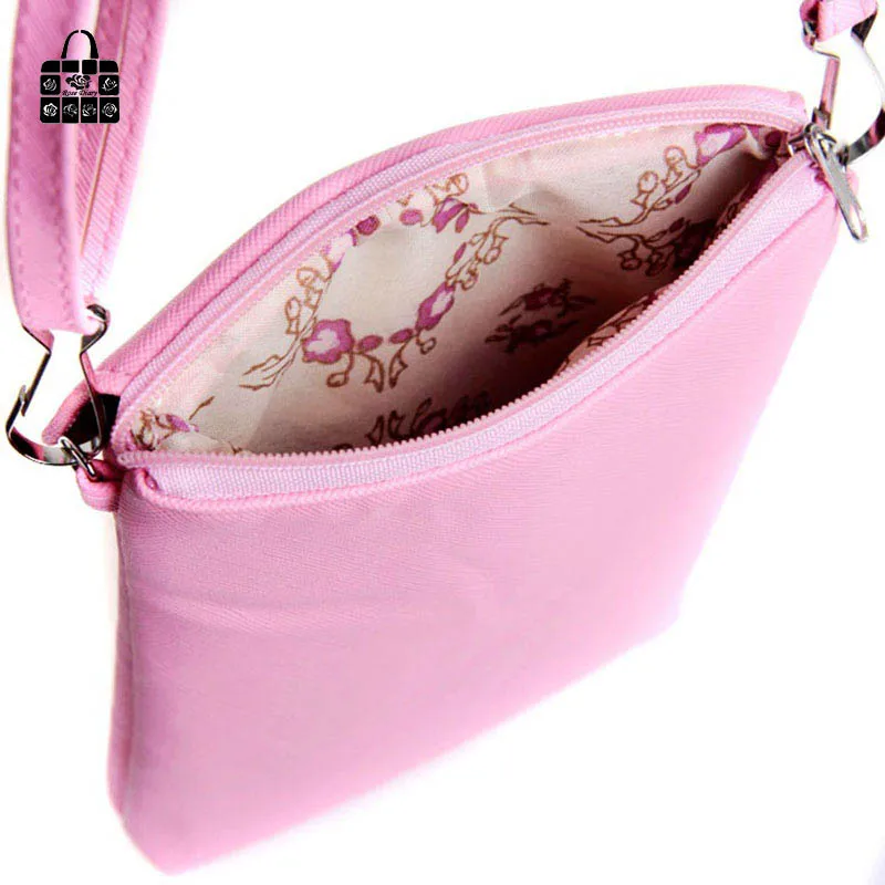 Новая розовая сумка дневник из искусственной кожи с мультяшным рисунком Детская