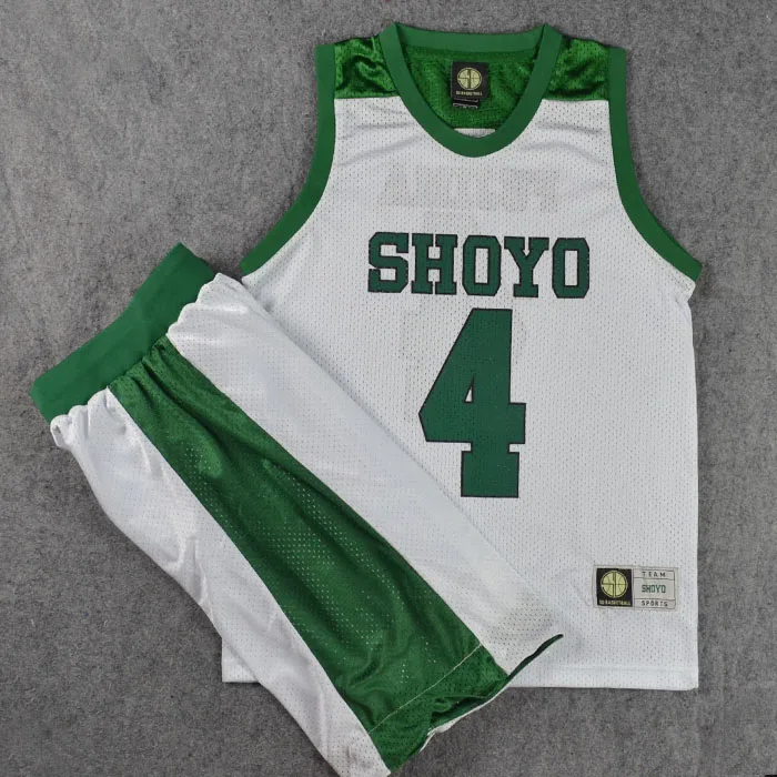 Спортивная униформа Shoyo для старшей школы Kenji Fujima No.4 костюм косплея школьная