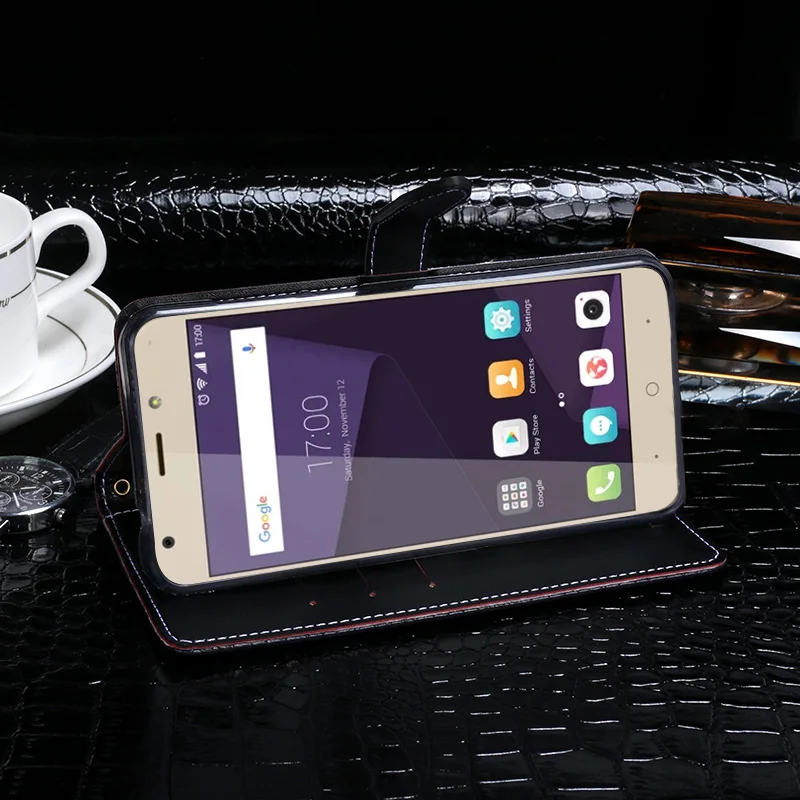 Itgoogo для zte лезвие A6 lite чехол 5 2 &quotкрокодиловая кожа флип кожаный обложка телефон