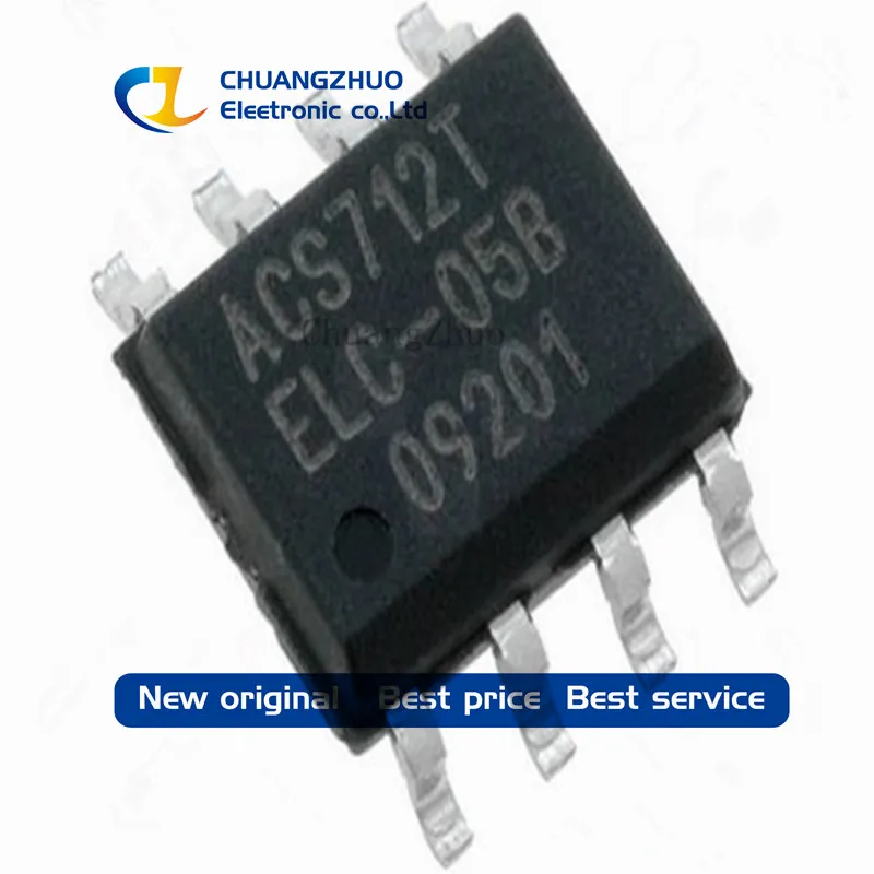 

10 шт./лот ACS712ELCTR-05B-T SOP8 ACS712T SOP ACS712 SMD новые и оригинальные IC