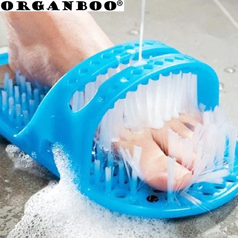 1 шт. средство для очистки ног скребок спа тапочек массажер чистки щеток ванной