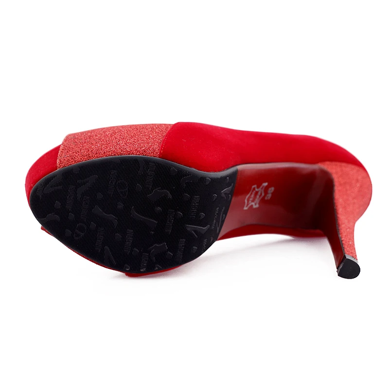 Босоножки женские на высоком каблуке пикантные сандалии с открытым носком