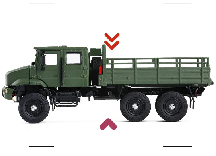 Новинка 1/36, масштабная военная модель, игрушки Faw Jiefang MV3, тактический грузовик со звуком, светильник, литая под давлением, металлическая модель автомобиля, игрушка для детей, Подарочная игрушка