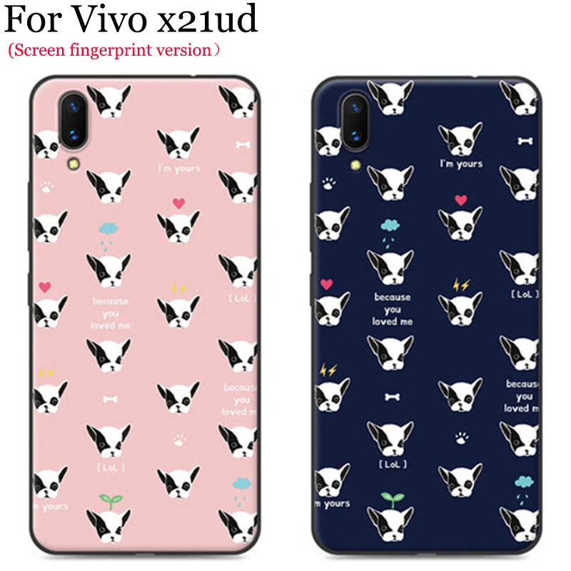 2 шт. чехол для VIVO X21 UD милый мультяшный мягкий X21UD X 21 capas|Бамперы| |