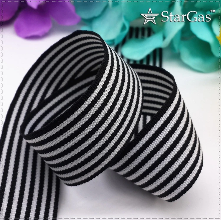 Ленты тесьма корсажные черные/белые Ширина 25 мм (1 дюйм) 1 м|garment accessories|ribbon webbingsewing