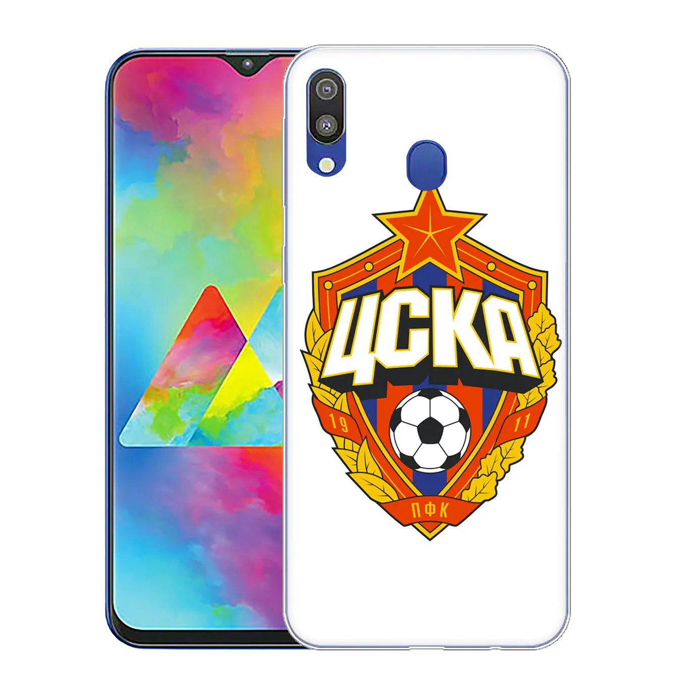 10 Lavaza России PFC ЦСКА Твердый чехол для телефона с лого чехол для телефона для samsung Galaxy A20E M40 M30 M20 M10 A10 A20 A30 A40 A50 A60 A70 S крышка - Цвет: 10
