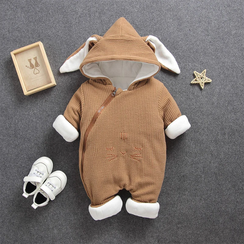 2020 Детский комбинезон осень зима для девочек и мальчиков детская верхняя одежда