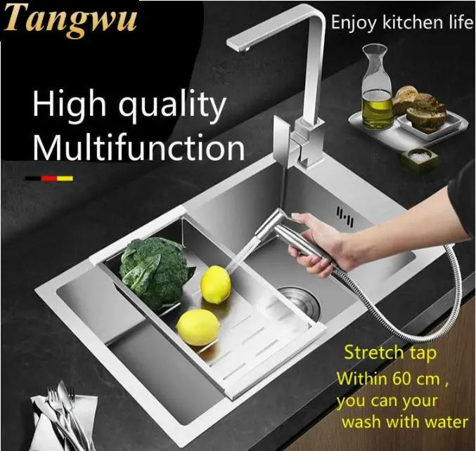 Бесплатная доставка Высококачественная маленькая кухонная раковина из