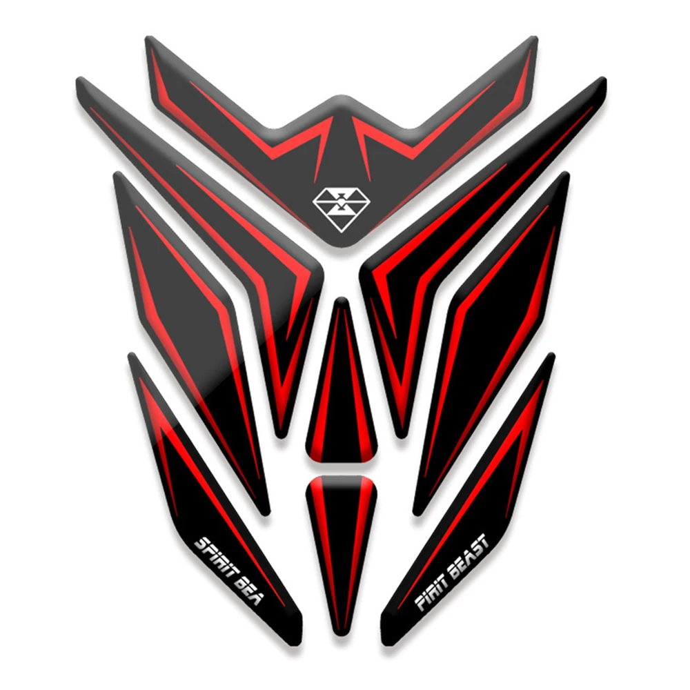04 SPIRIT BEAST мотоциклетные наклейки Moto Pegatinas газ Feul танк Pad мотоциклетные наклейки протектор Pad - Цвет: 04