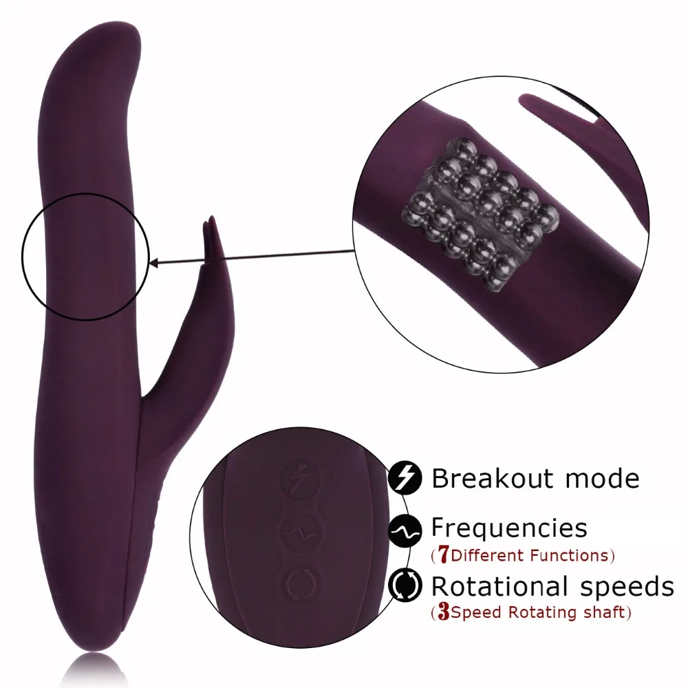 Вибратор BODYPRO Rabbit вибратор точки G интимные игрушки для женщин вагинальный