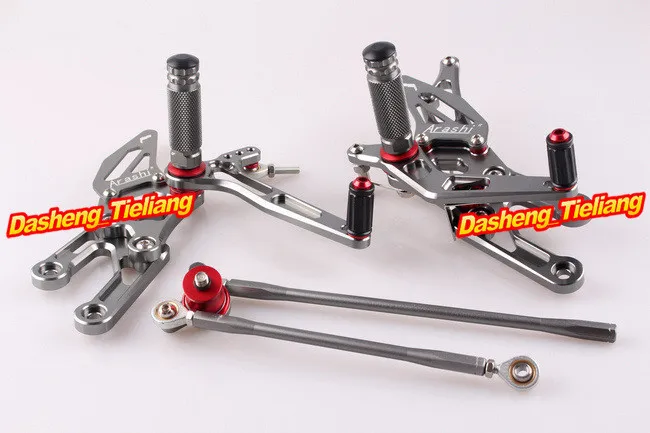 CNC регулируемый задний Набор подножки для Honda CBR 1000 RR 2004 2005 2006 2007& CBR600RR 2003-2006