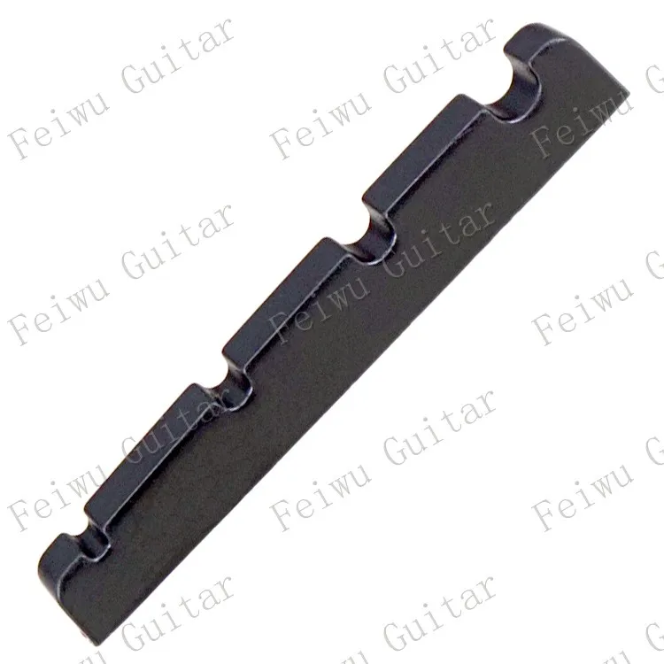 2 шт. Пластиковые 4 струнные Электрические бас-гитары гайки 38x3 6x5 3-4 мм A029B/4-черный и