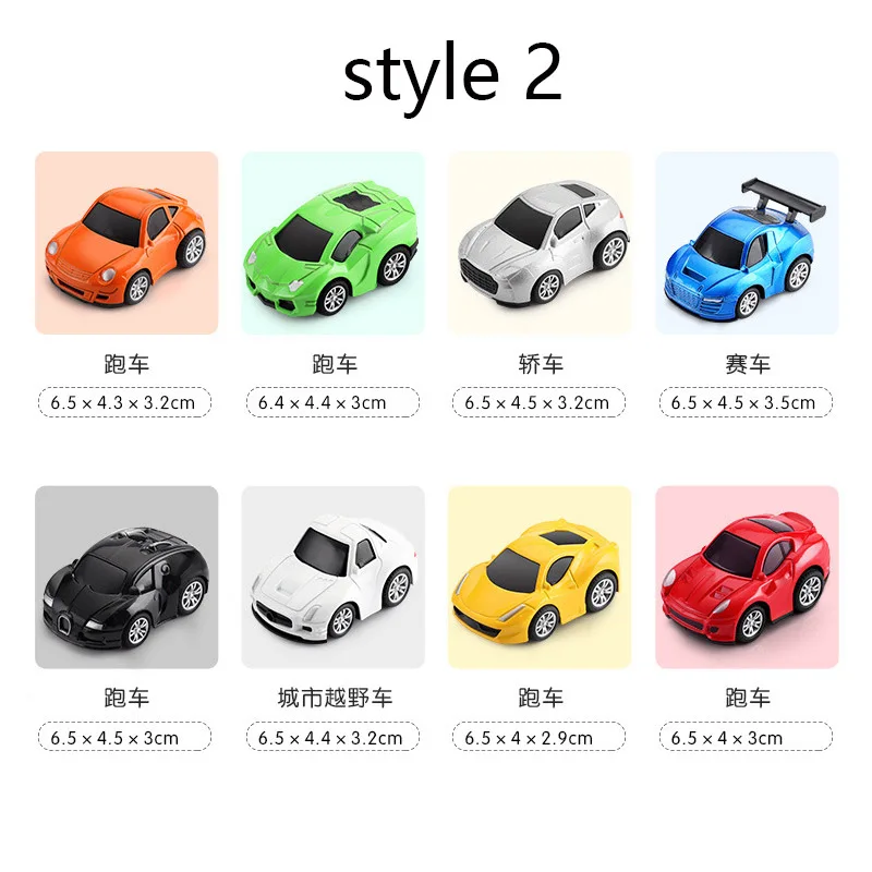Yimi 8 шт. литой моделирование мультфильм милый детский сплав игрушечный