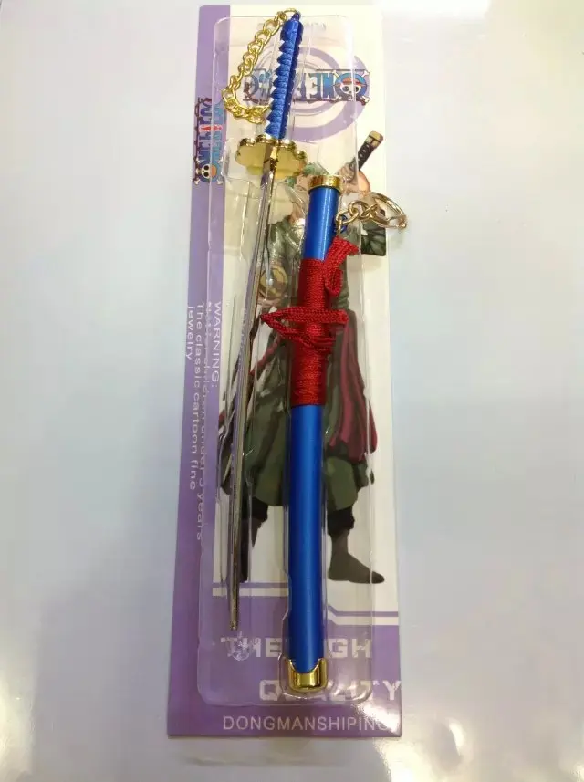 Оптовая продажа аниме модель оружия Naruto GINTAMA цельная фигурка ророноа Зоро катана