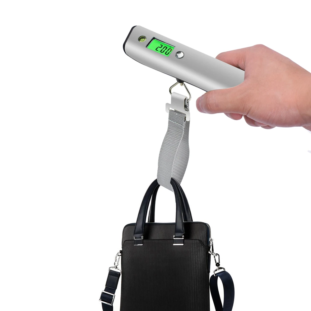 Весы дорожные NEWACALOX из нержавеющей стали с ЖК дисплеем 50 кг х 10 г|travel weight scale|digital