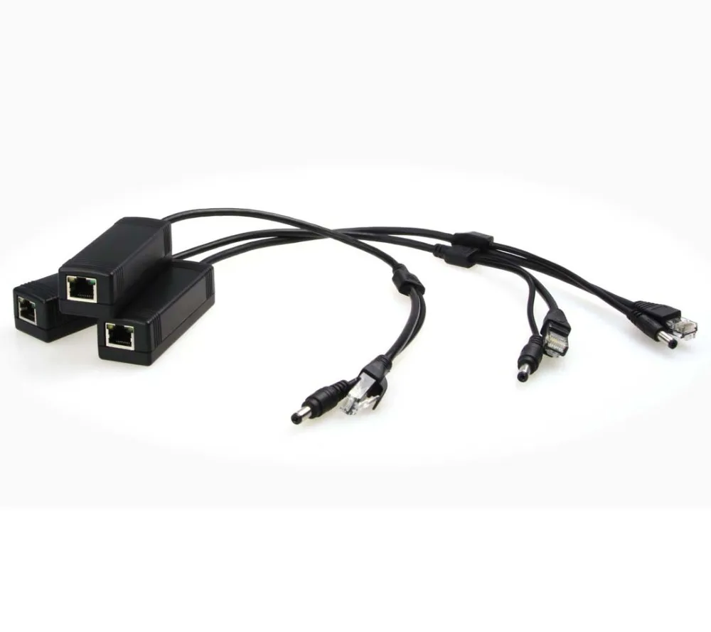 Кабель-Сплиттер POE 12V Выход 25 5 W 10/100Mbps RJ45 порт IEEE 802.3af стандарт для ip-камеры сетевой