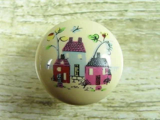 

10Pcs/Lot Drawer Knob Pull Kids Cartoon Fairy house (Diameter:32mm)
