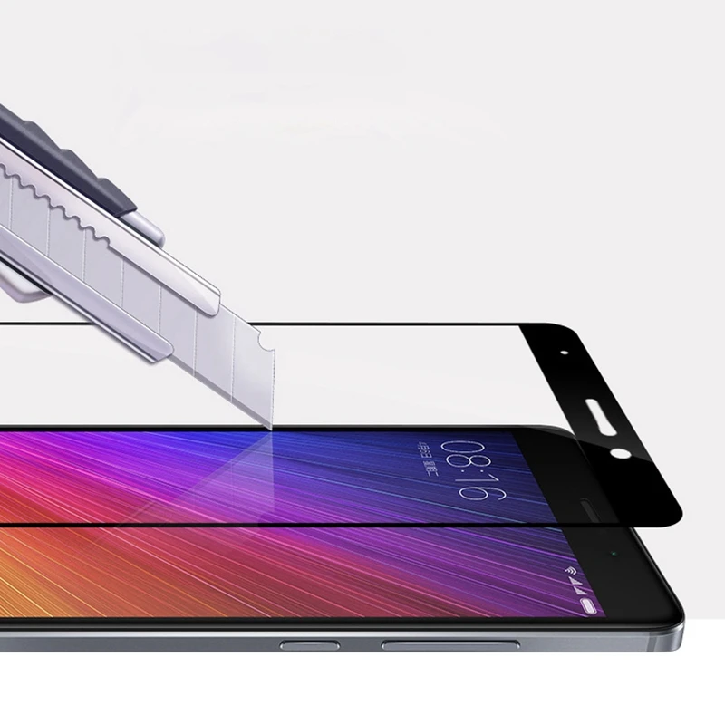Полное покрытие 9H 2.5D Закаленное стекло для Xiaomi Redmi Примечание 5A 4 4X Pro 5 Plus 6 6A