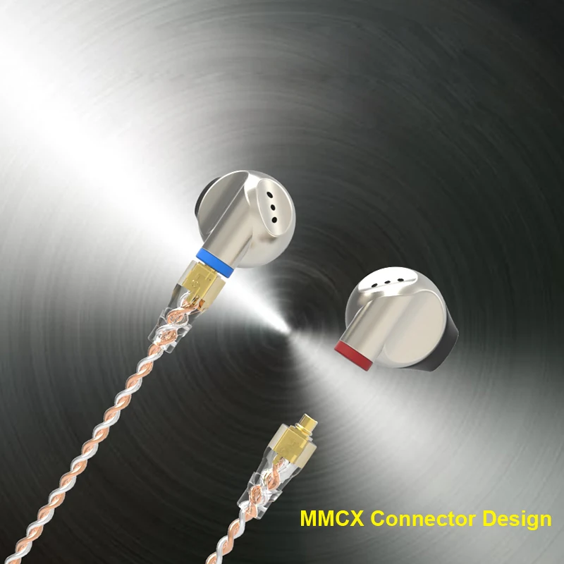 SFR SENFER PT25 в ухо наушник Earburd Графен Динамический драйвер блок HIFI ушной с MMCX съемная