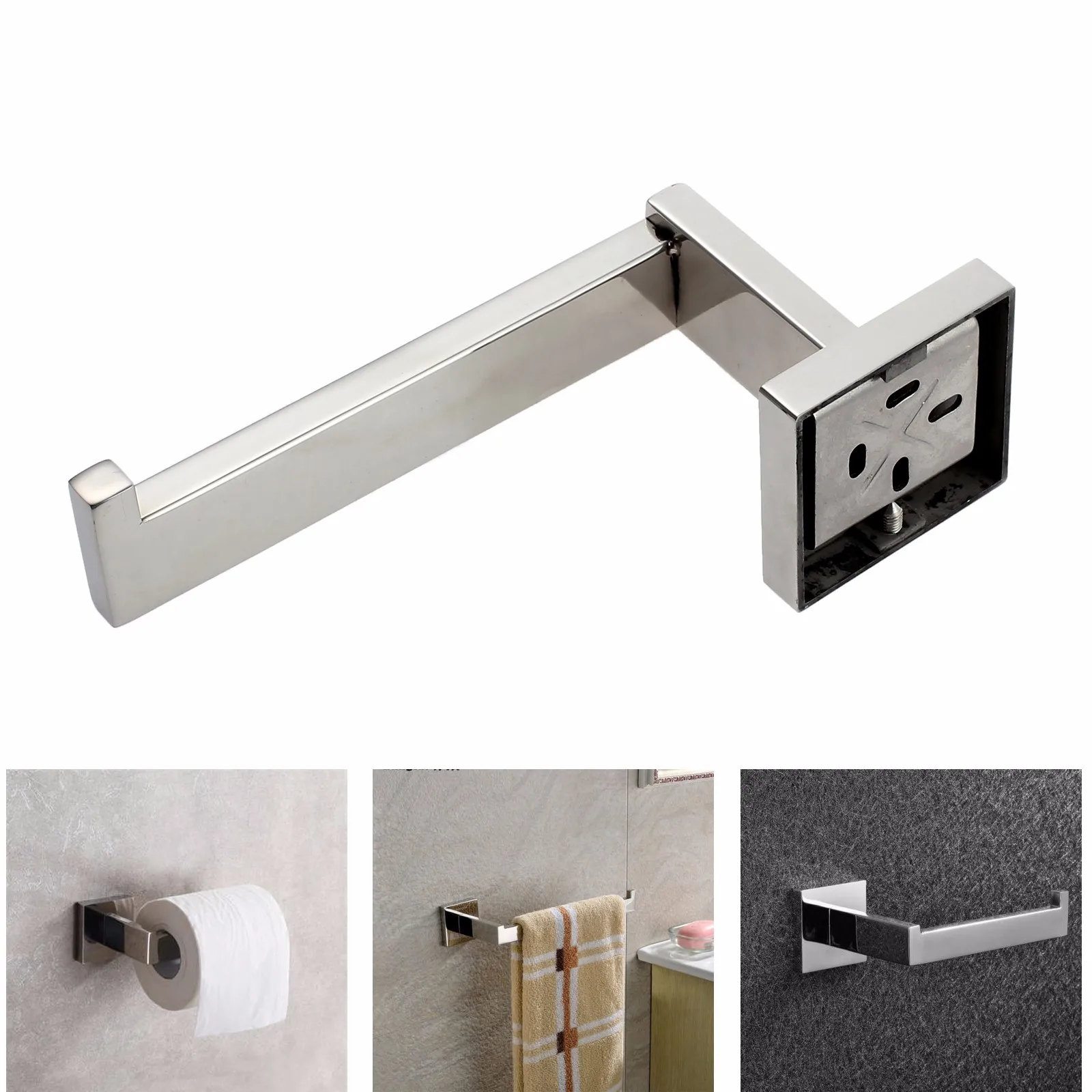 Аксессуары для ванной комнаты из нержавеющей стали 304 настенное