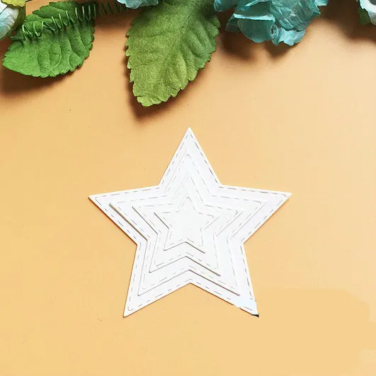 Ksccraft Star набор металлических вырубных штампов трафареты для