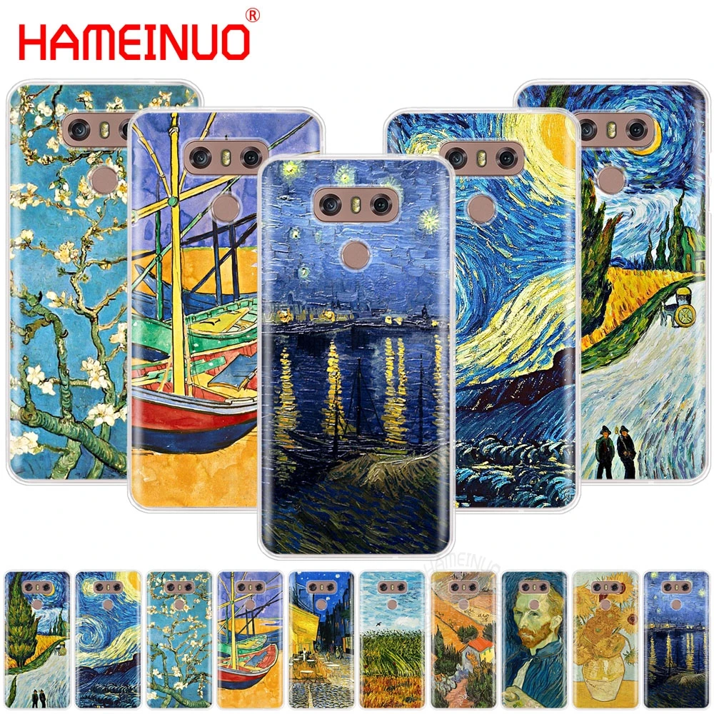 Чехол для телефона HAMEINUO Van Gogh Звездная ночь LG G6 G5 K10 M250N M250 2017 2016 | Мобильные