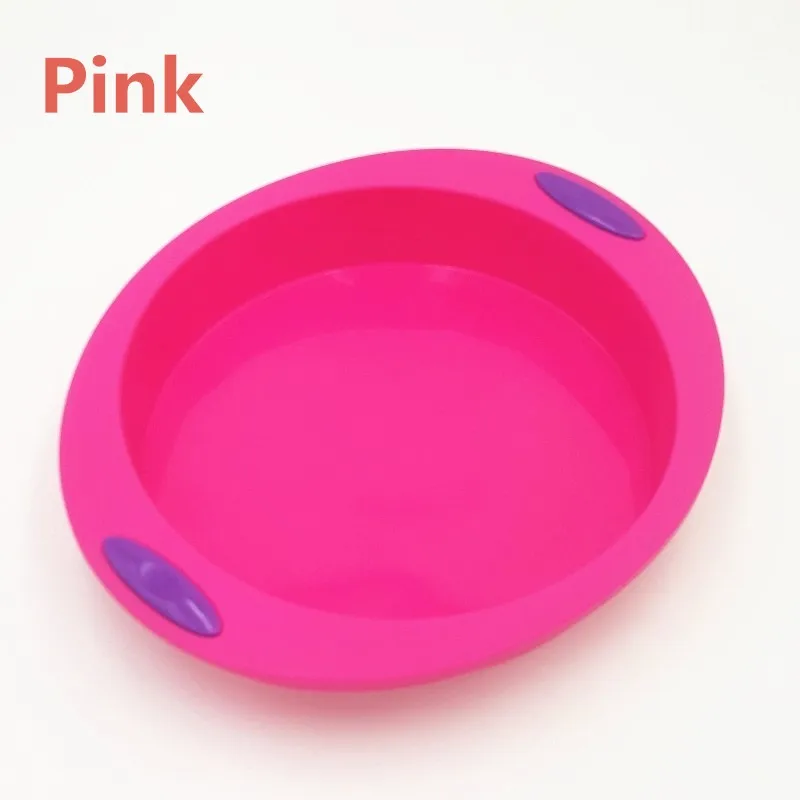 To encounter 29*25*5.3CM 225G Double Color Big Round Shape Cake Moulds Silicone Pastry Jelly Mold Baking Tools |