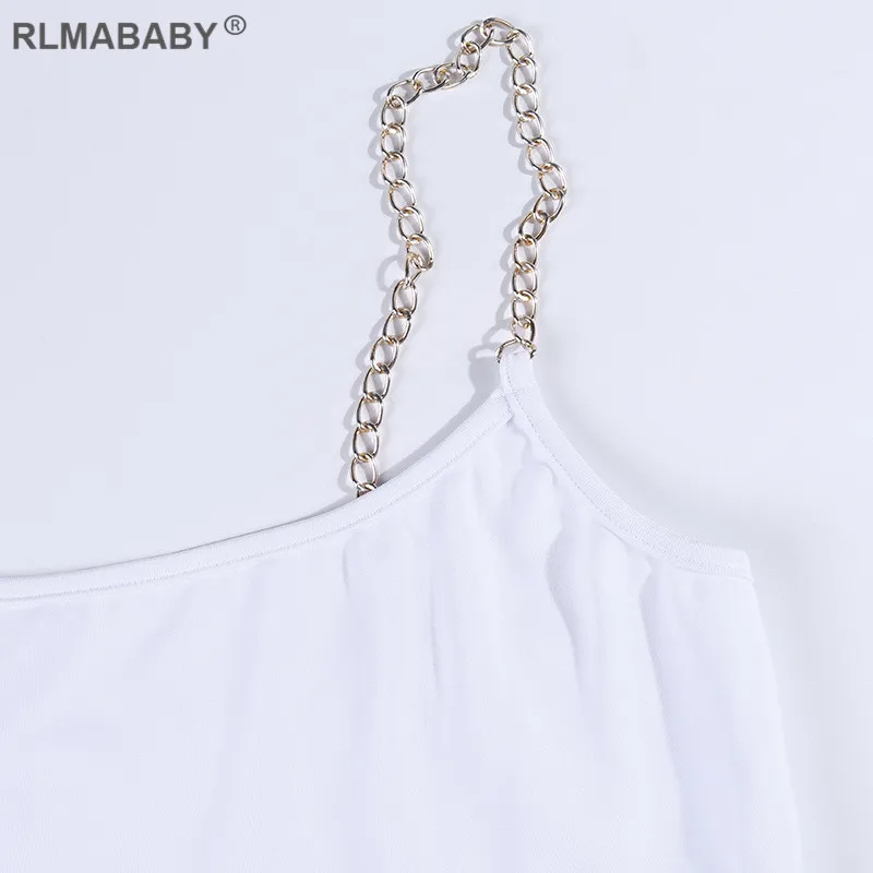 Rlmaaby, сексуальное, по бокам, с поясом, с вырезами, с металлической цепочкой, летнее, белое платье, с открытой спиной, облегающее, мини-платье, женское, новое, Клубное, вечерние, черное платье