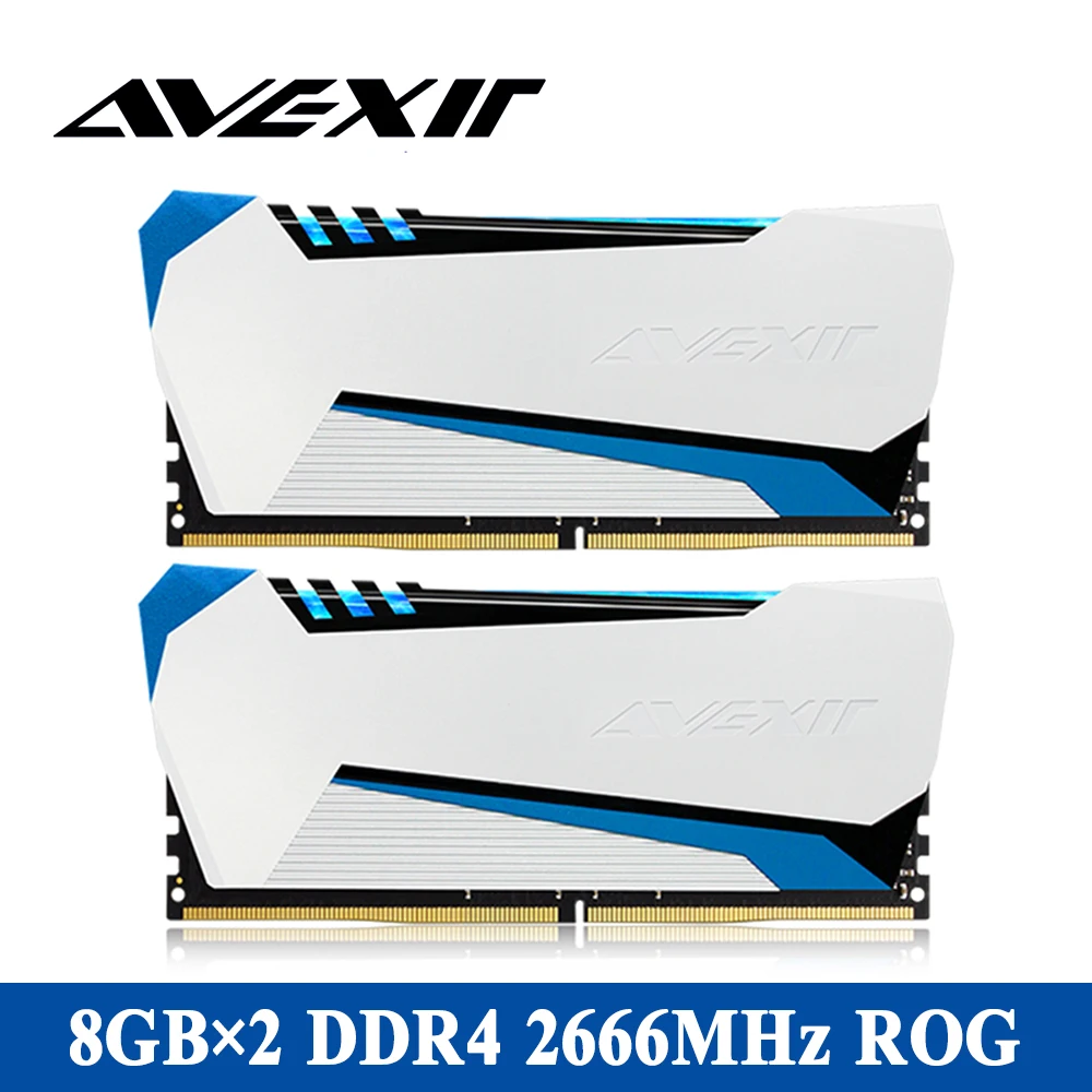 Avexir DDR4 памяти Оперативная память Raiden серии 4GBx2/8GBx2 Напряжение 1 2 В/1 35 В 2400 мГц/2666