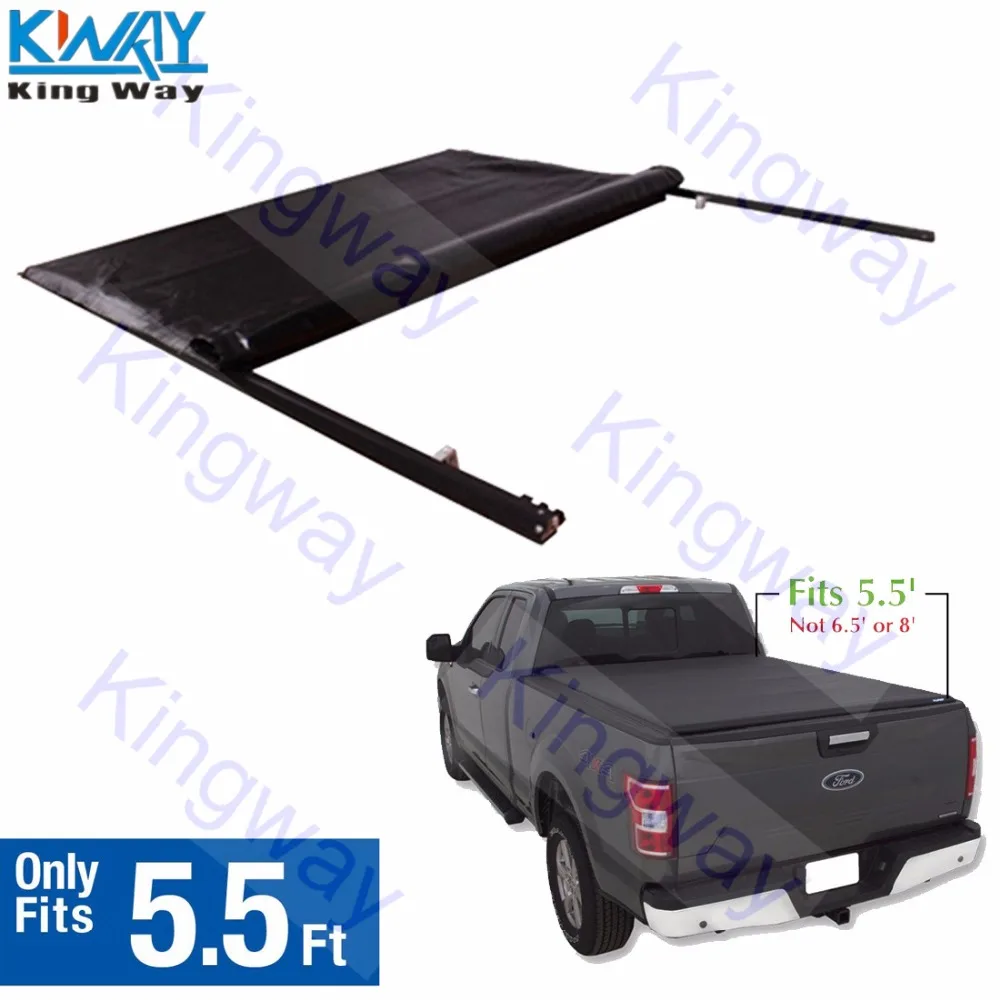 Бесплатная доставка King Way черный мягкий чехол для грузовика длиной 5 дюйма и футов