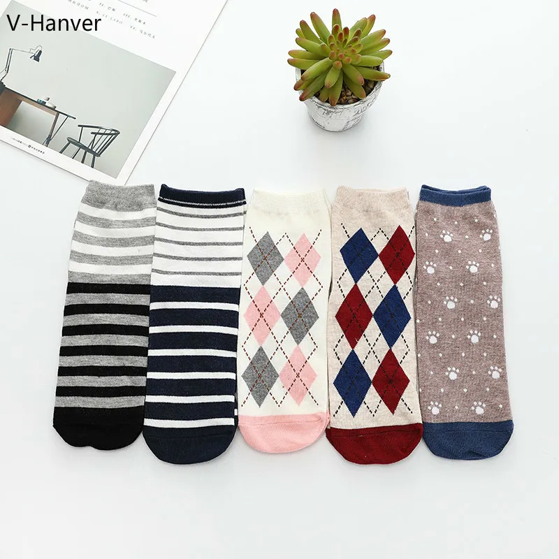 V-Hanver носки с героями мультфильмов женские осенне-зимние модные животными и