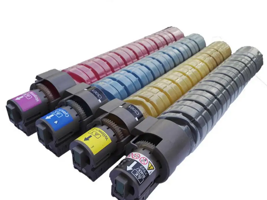 4 шт. новый цветной картридж с тонером MP C4502 совместимый RICOH Aficio MPC5502 расходные