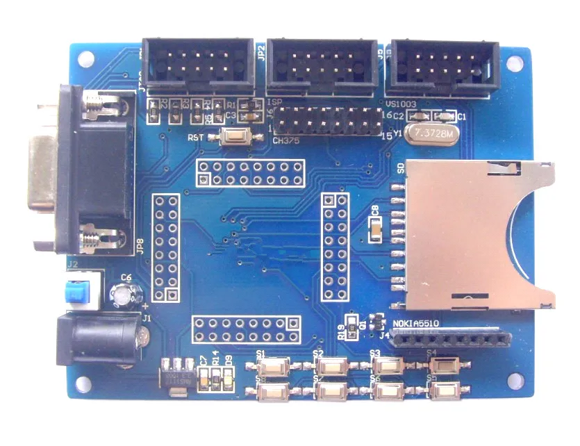ATmega128 mega128 AVR MP3 Плата развития обучающая доска | Электронные компоненты и