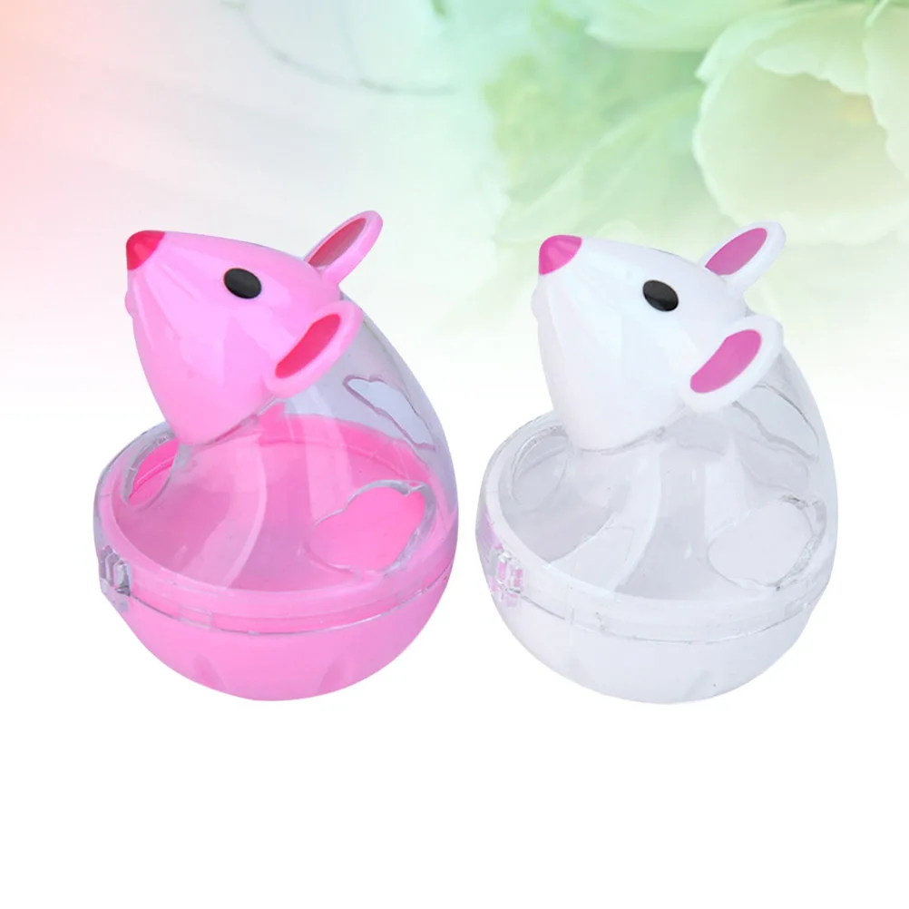 2 шт. Симпатичные безопасные забавные мыши в форме мышки Автоматический Дозатор