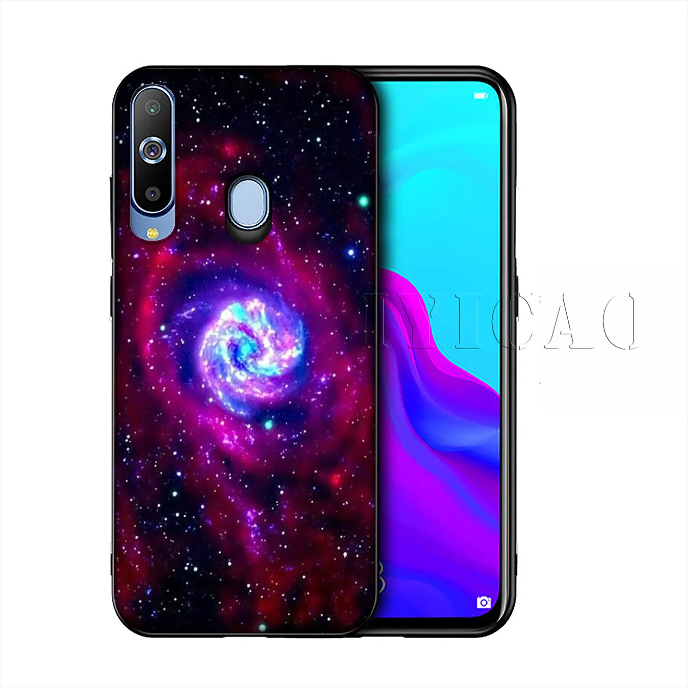 IYICAO фиолетовый мягкий силиконовый чехол для Samsung Galaxy A70 A60 A50 A40 A30 A20 A10 A50S A40S A30S A20E A10S