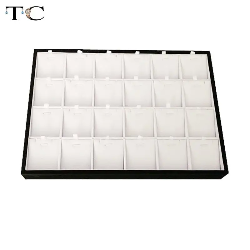 Бесплатная доставка 2 шт. белая коробка из искусственной кожи для подвесок