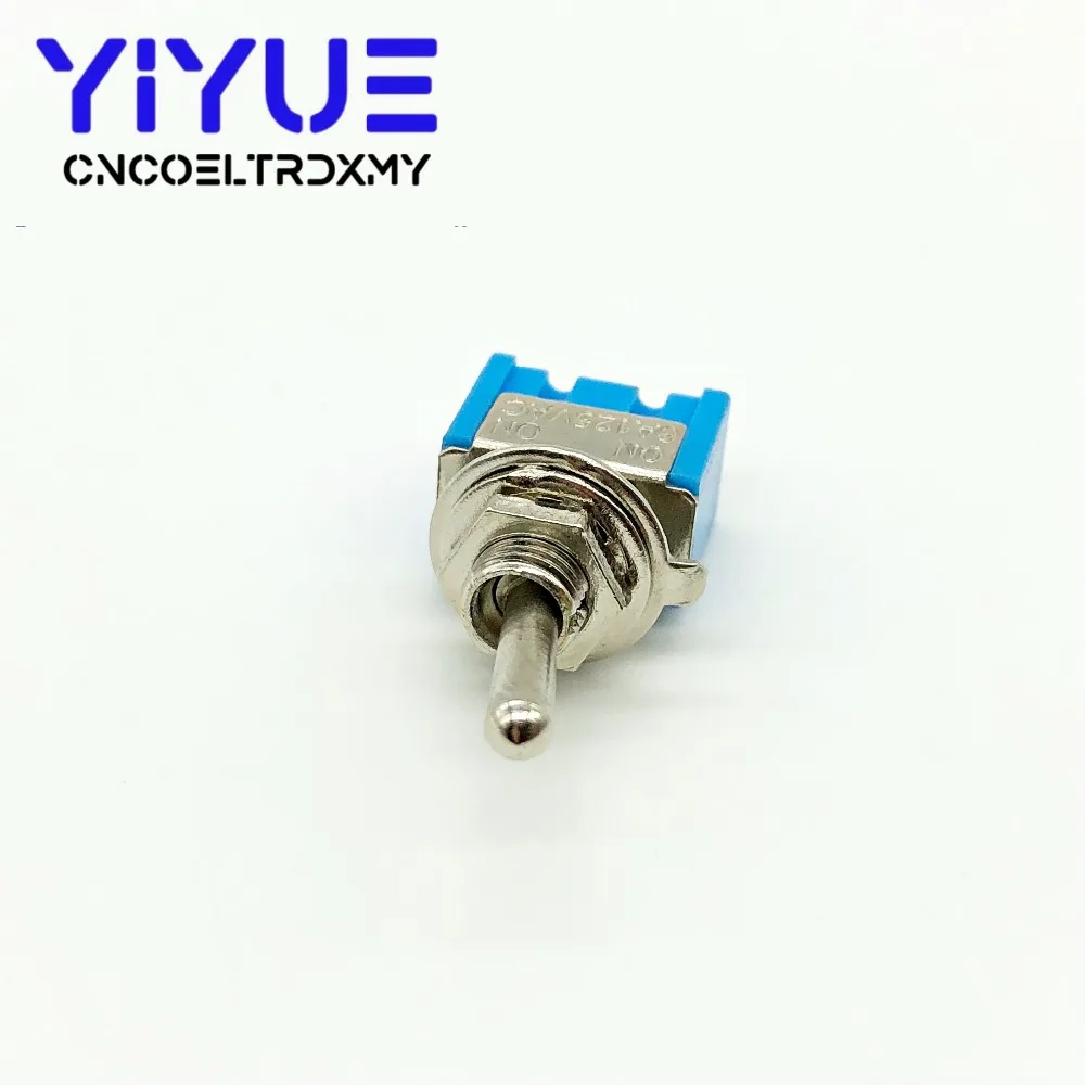 5 шт./лот миниатюрный тумблер MTS 102 SPDT 6A 125VAC/3A 250VAC Мини рычаг переключателя 3 Pin
